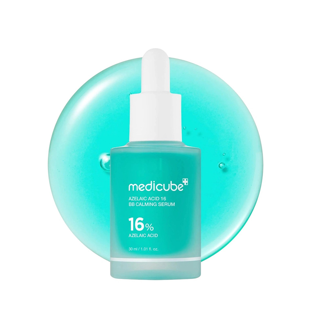 سرم تسکین دهنده آزلائیک اسید مدی کیوب 30 میل Medicube Azelaic Acid 16 BB Calming Serum