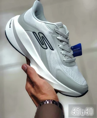 کتونی اسکیچرز طوسی سایز 40 تا 45 SKECHERS - سایز 42