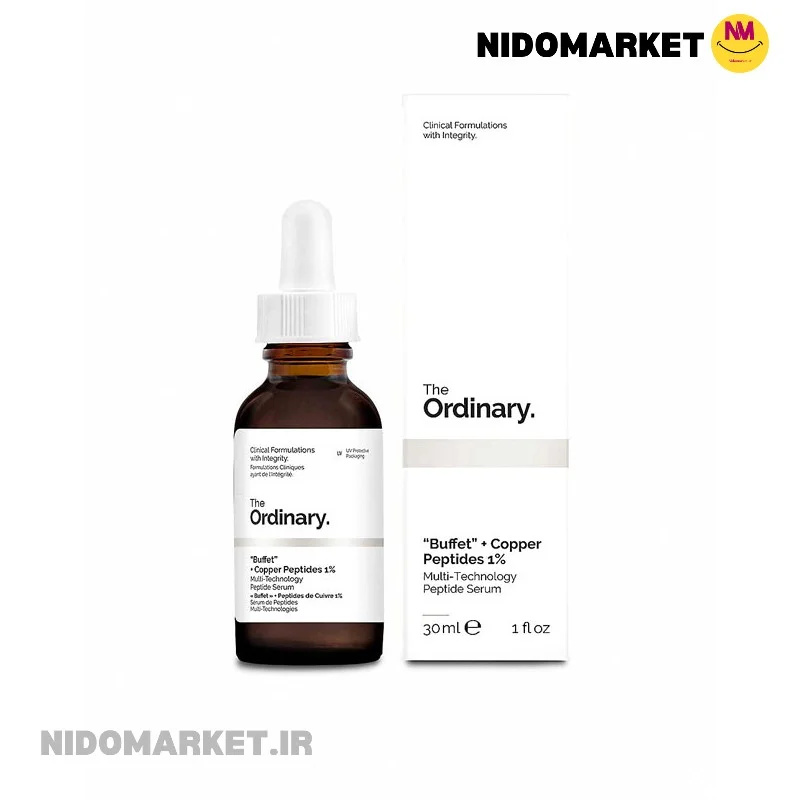 سرم ضد پیری د اوردینری مدل Buffet + Copper Peptides 1%