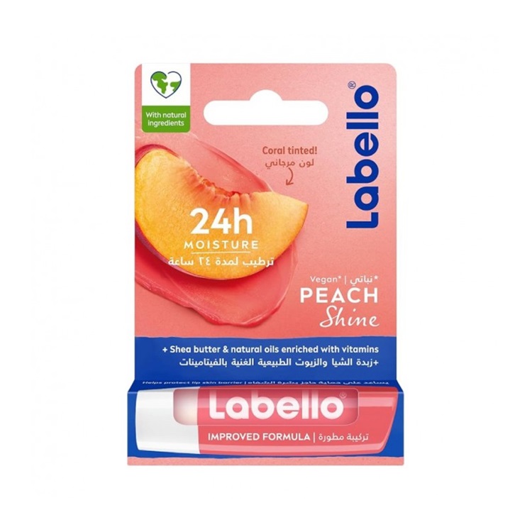 بالم لب لبلو Labello مدل Peach Shine