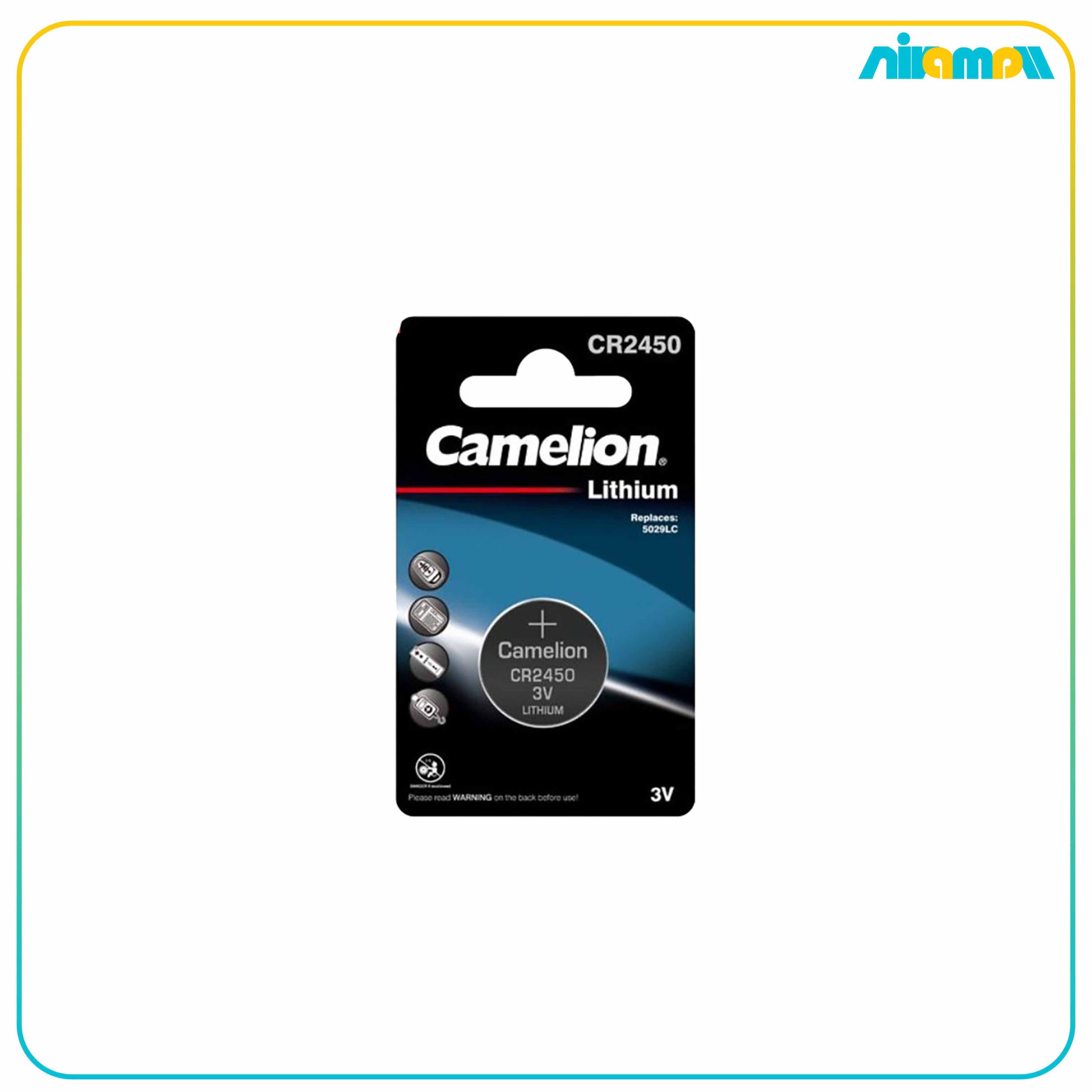 باتری لیتیومی کملیون مدل CR2450 یک عددی
