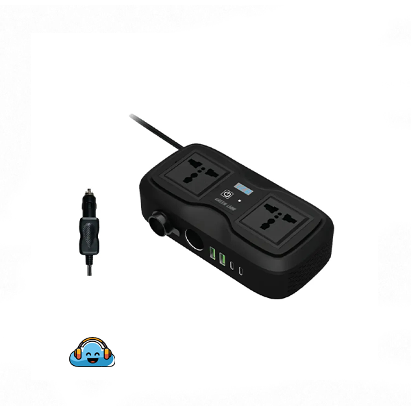 اینورتر فندکی خودرو گرین لاین مدل GC-233