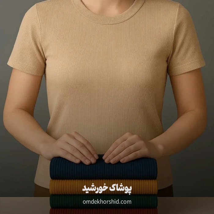 کراپ نیم آستین  بیسیک