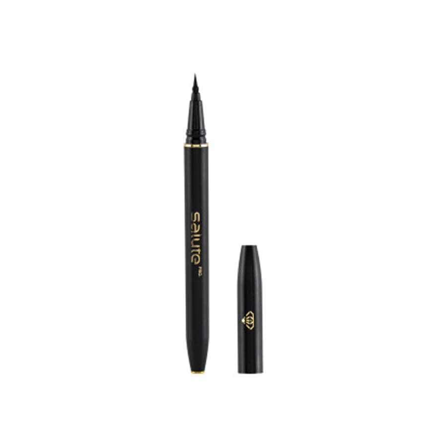 خط چشم ماژیکی مشکی ضد آب سالوته مدل Carbon Black