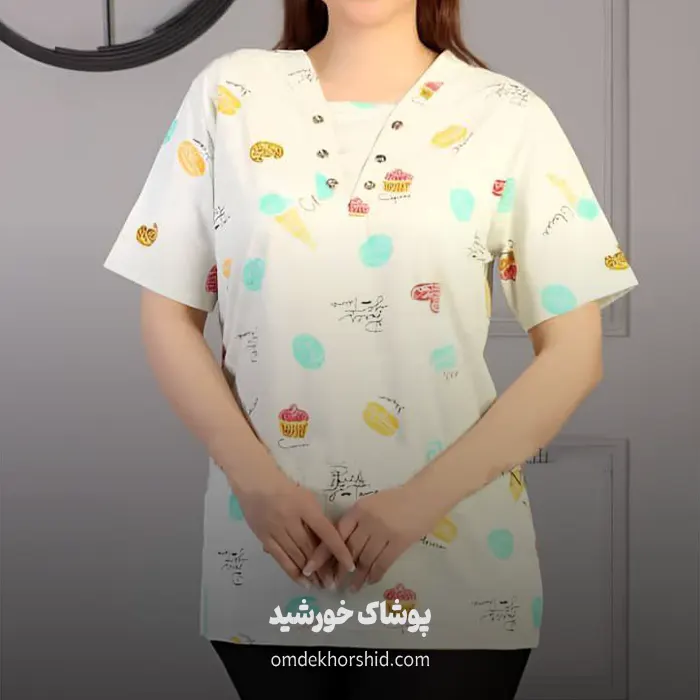 تیشرت طرح برجسته کد 2