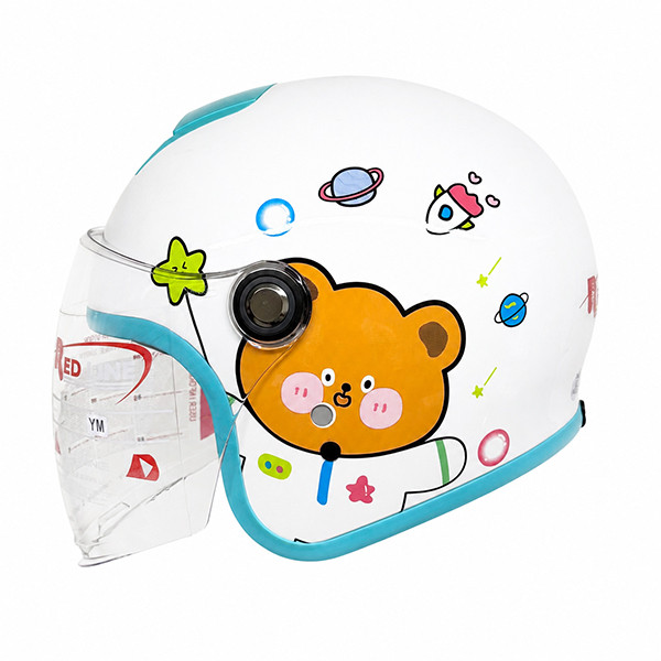 کلاه کاسکت ردلاین مدل 910 BRIGHT WHITE / Little Bear