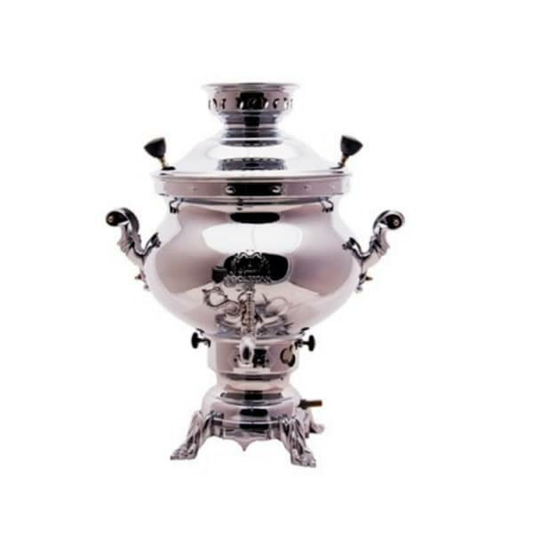 سماور گازسوز گلستان کد 804 گنجایش 8 لیتر - استیل
