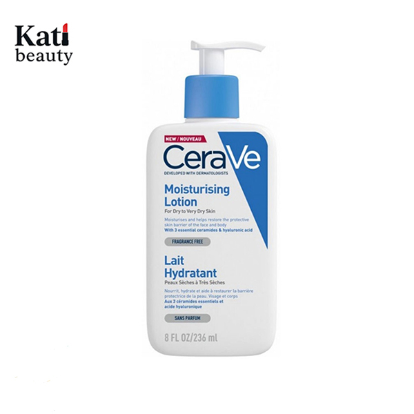 لوسیون کرم مرطوب کننده صورت و بدن سراوی Cerave مناسب پوست خشک-اناژ