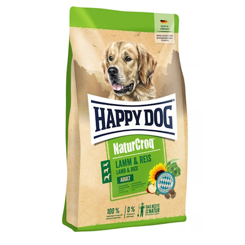 غذای خشک سگ هپی داگ با طعم گوشت بره و برنج Happy Dog NaturCroq Lamb & Rice