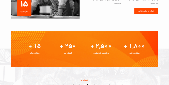 قالب گانتر | پوسته HTML شرکتی بازاریابی دیجیتال Gunter