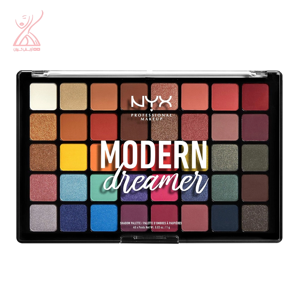 سایه چشم مدرن دریمر نیکس Modern Dreamer Radiant Powder eyeshadow NYX