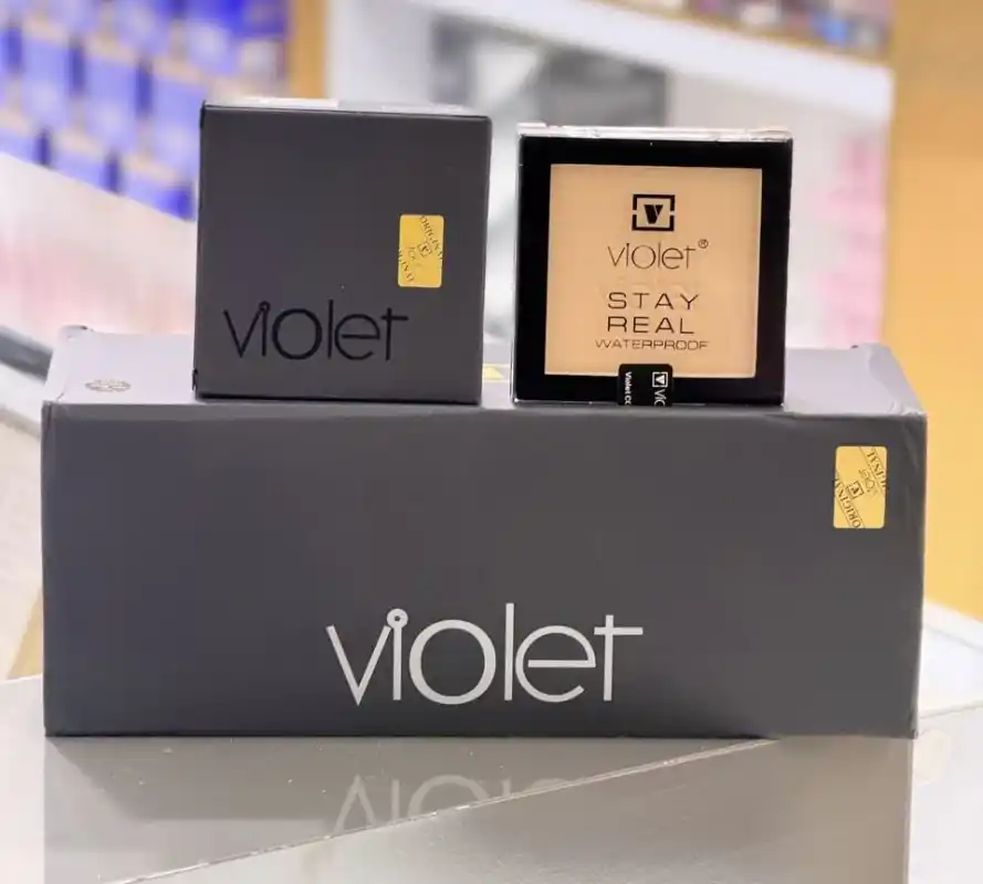 پنکک مات و مخملی ضد آب ویولت VIOLET