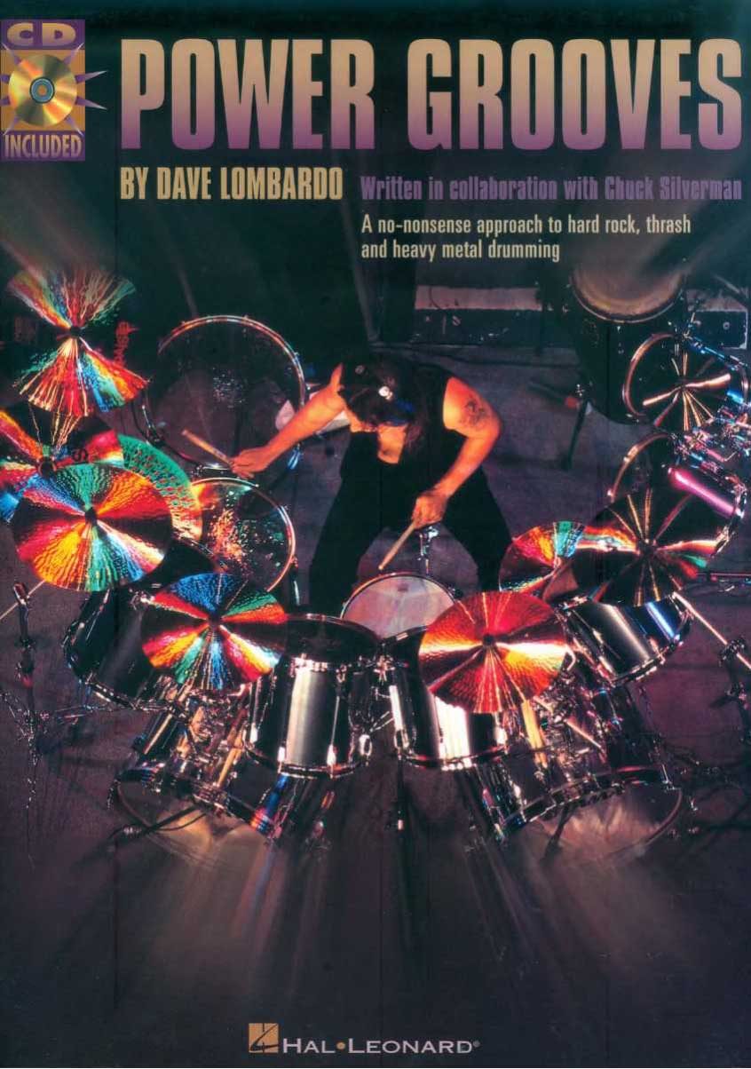کتاب آموزش درامز Dave Lombardo_Power Grooves