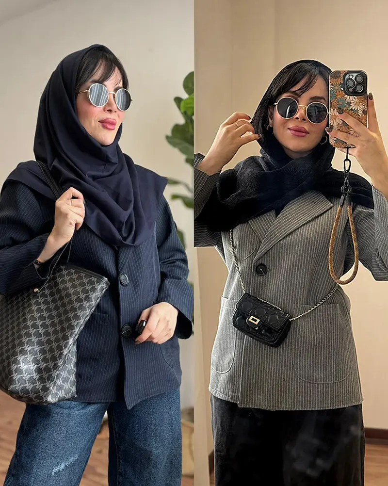 مانتو دیپلمات ساده