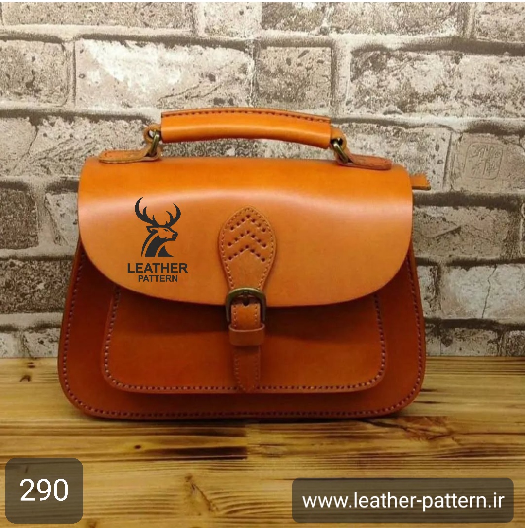 الگو کیف دوشی زنانه چرم کد F-290
