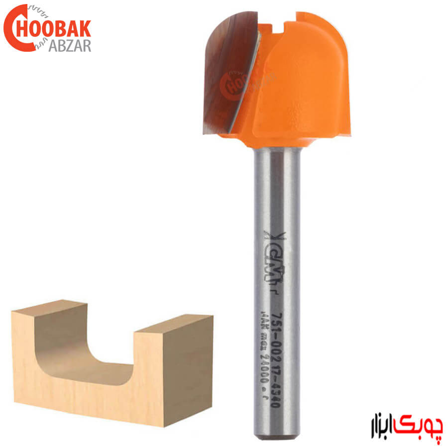 تیغ شیار انگشتی CMT شعاع 6.4 کد 751.002.11
