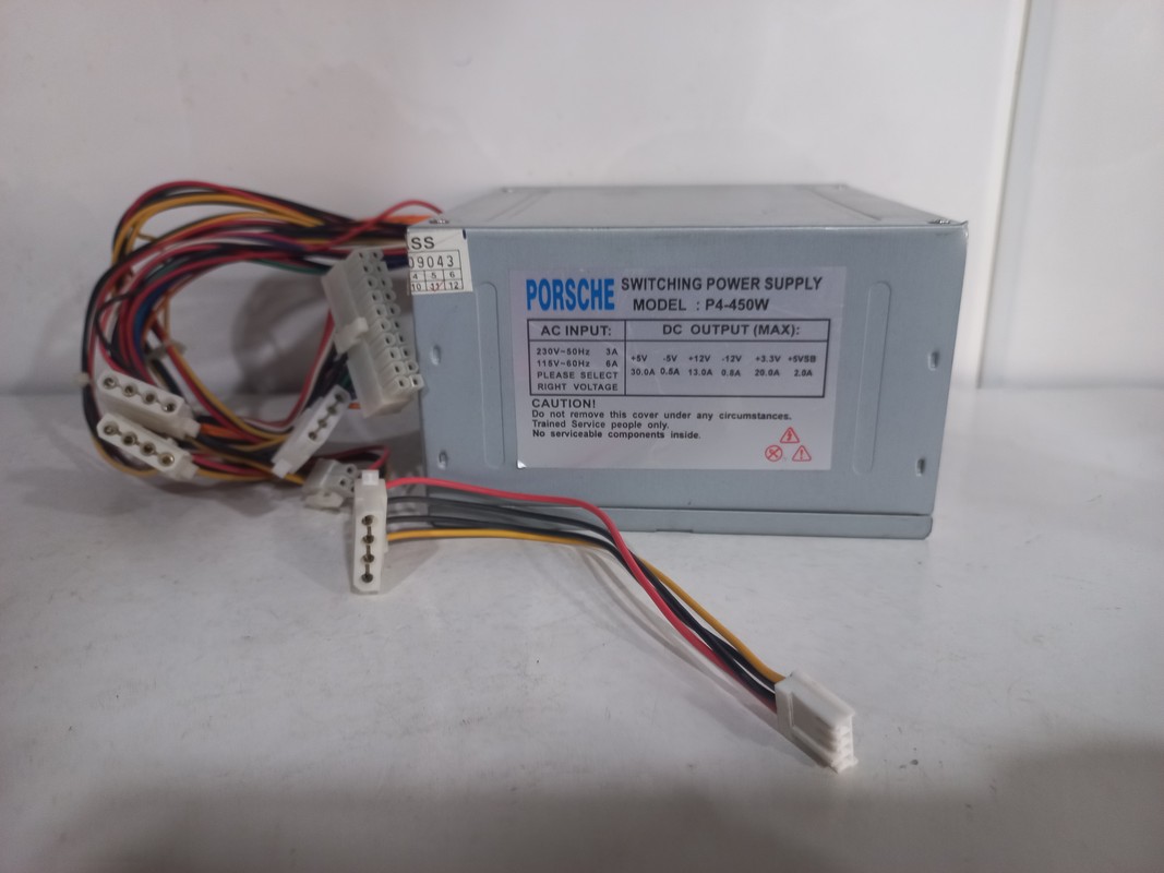 پاور 20 پین پورشه مدلP4-450W-استوک