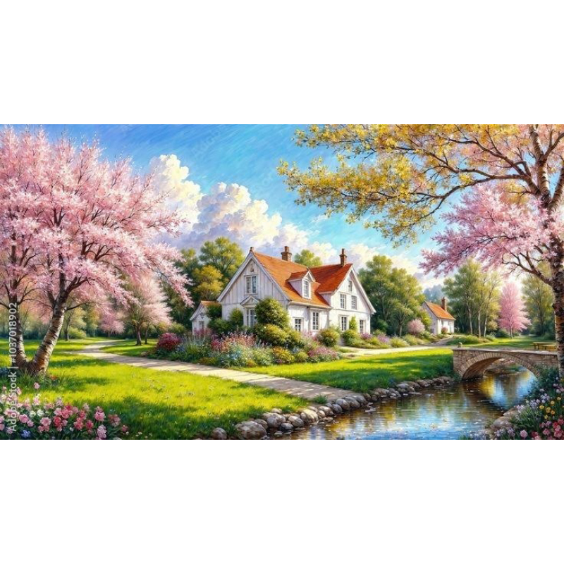 تابلو نقاشی الماسی بزرگسال کد 7177