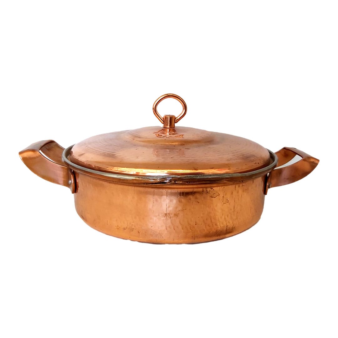 ماهیتابه مسی مدل دیانا کد 10