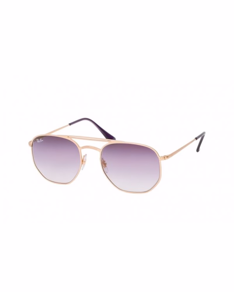 عینک آفتابی اسپرت ریبن مدل RayBan RB3609 - فريم طلايي عدسي صورتي آينه اي