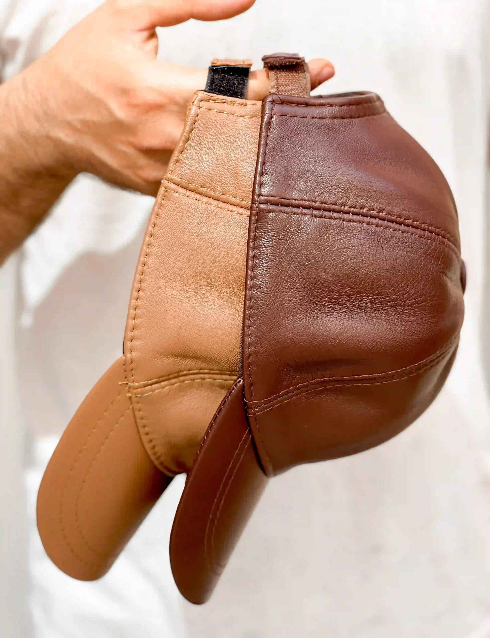 کلاه چرم طبیعی مردانه