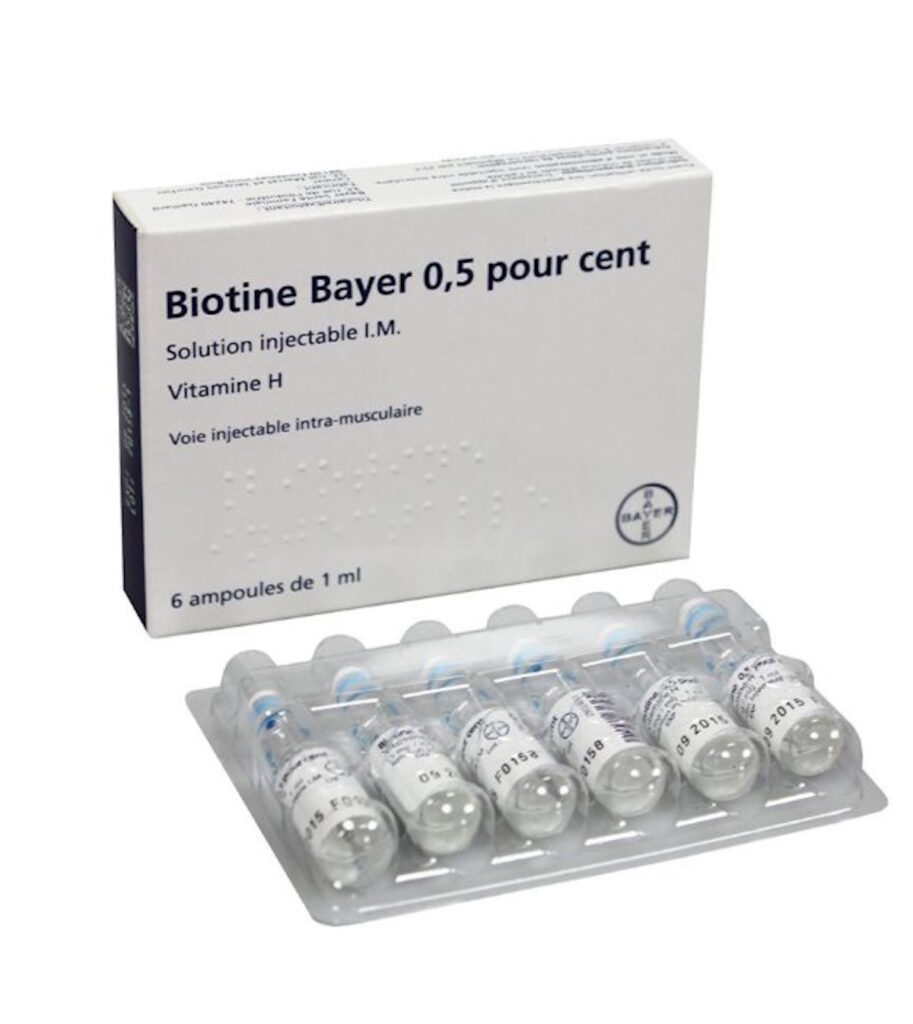 آمپول بیوتین و بپانتین بایر | Bayer Biotin and bepanthen ampoules