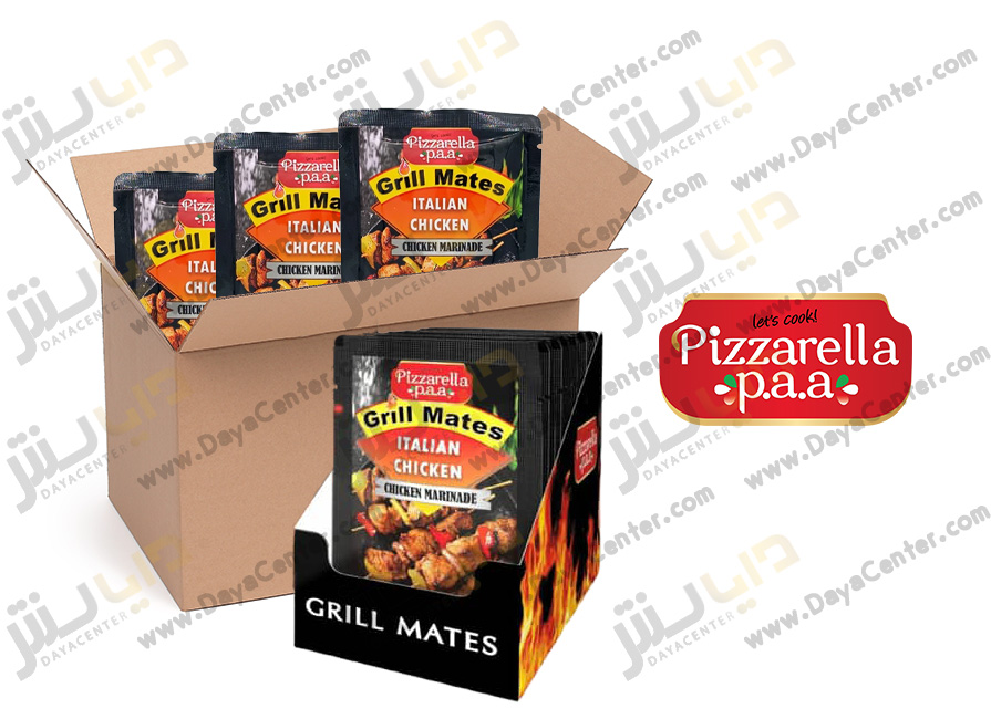 ادویه جوجه کباب ایتالین چیکن پیزارلا کارتن 48 عددی