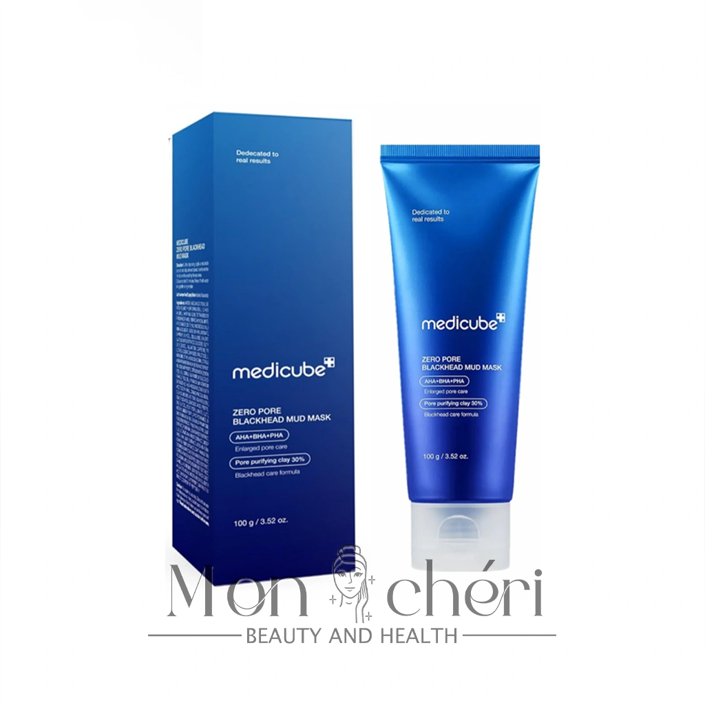 ماسک کنترل منافذ و ضدجوش سرسیاه مدی کیوب Medicube Zero Pore Blackhead Mud Mask100ml