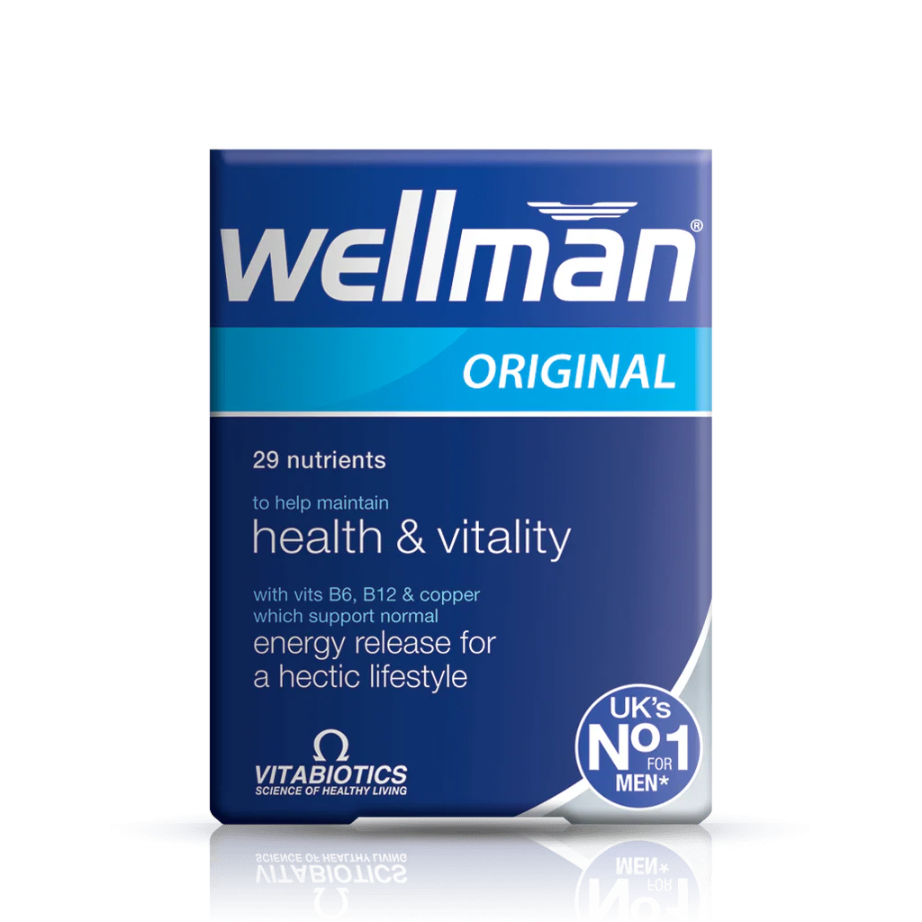 مولتی ویتامین ول من ویتابیوتیکس | Vitabiotics Wellman Original