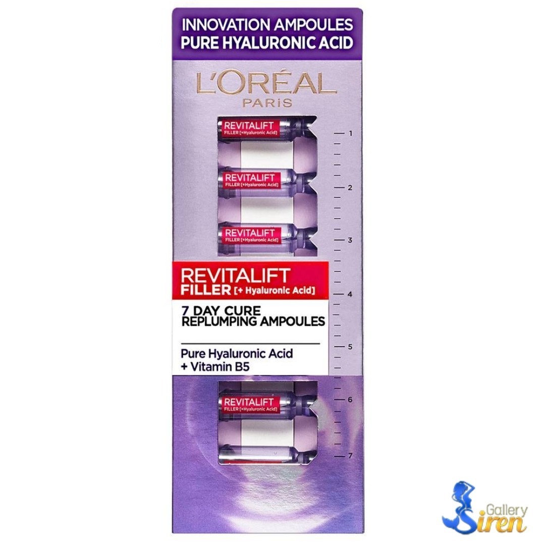 آمپول هیالورونیک اسید رویتالیفت لورال LOREAL PARIS REVITALIFT FILLER