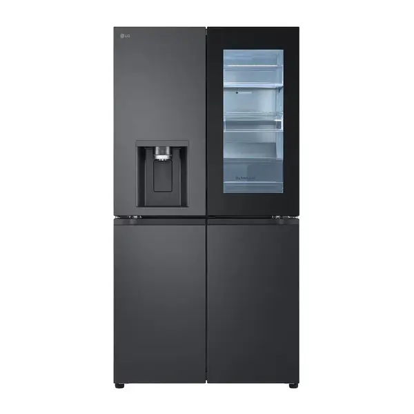 یخچال فریزر ال جی ساید بای ساید X24 رنگ دودی مدل GR-X24FMKBL