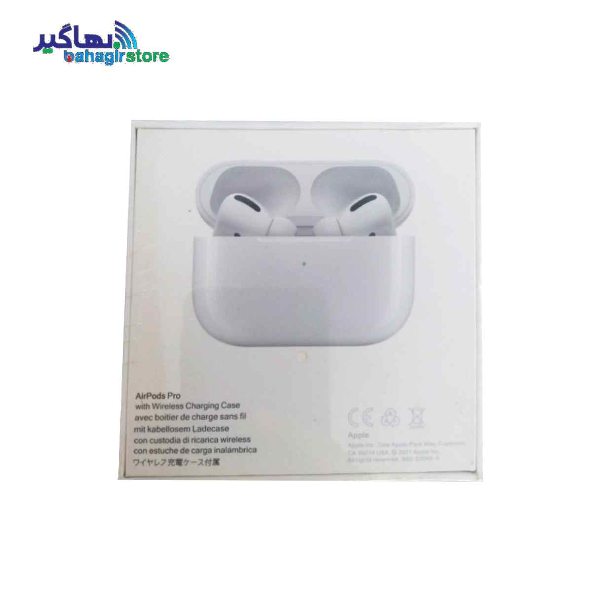 هدفون بی‌سیم اپل مدل  AirPods pro همراه با محفظه شارژ