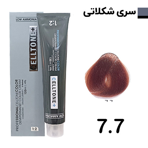 رنگ مو بلوند شکلاتی متوسط سلتون پلاس شماره 7.7