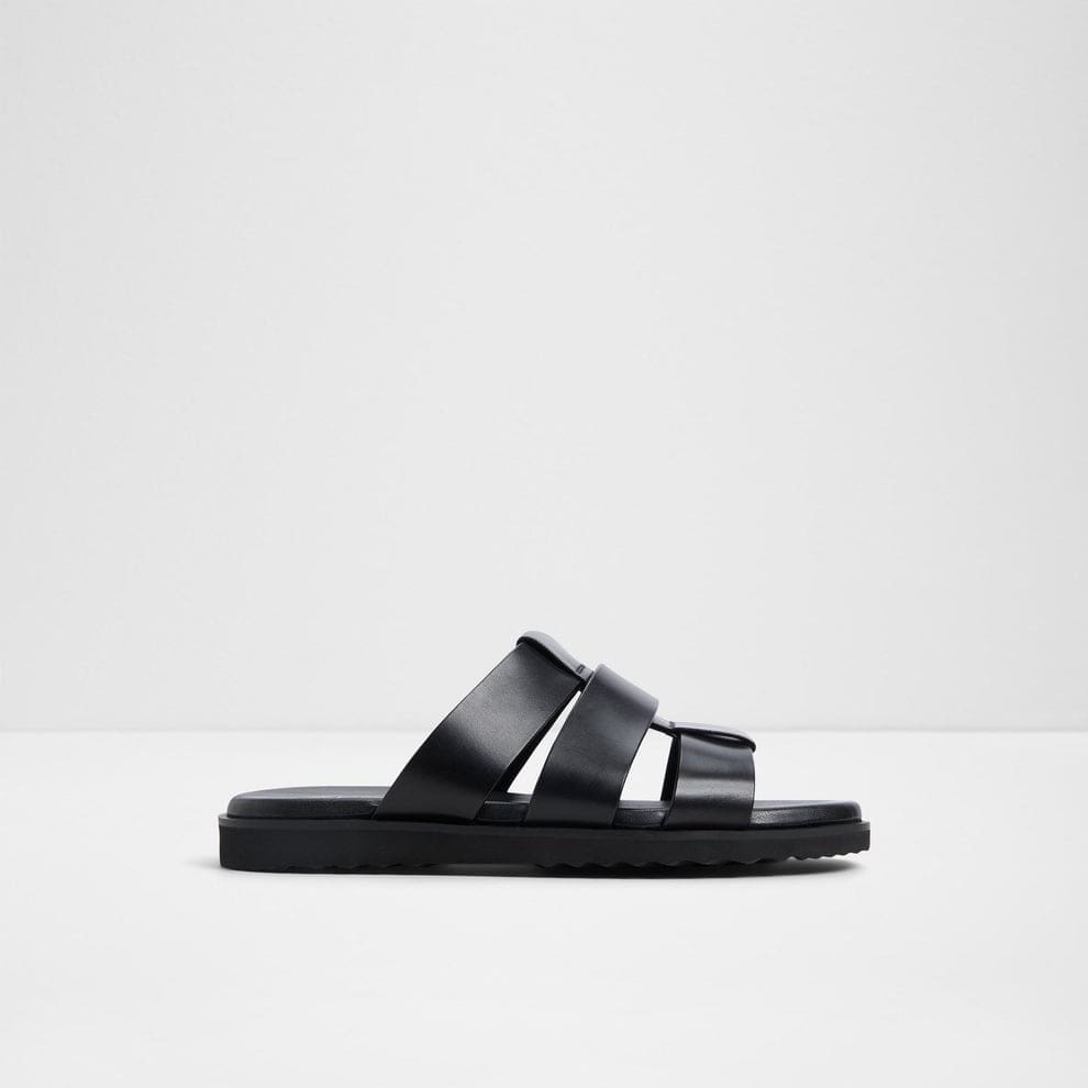 دمپایی مردانه مشکی ساده آلدو LIGHT – ALDO