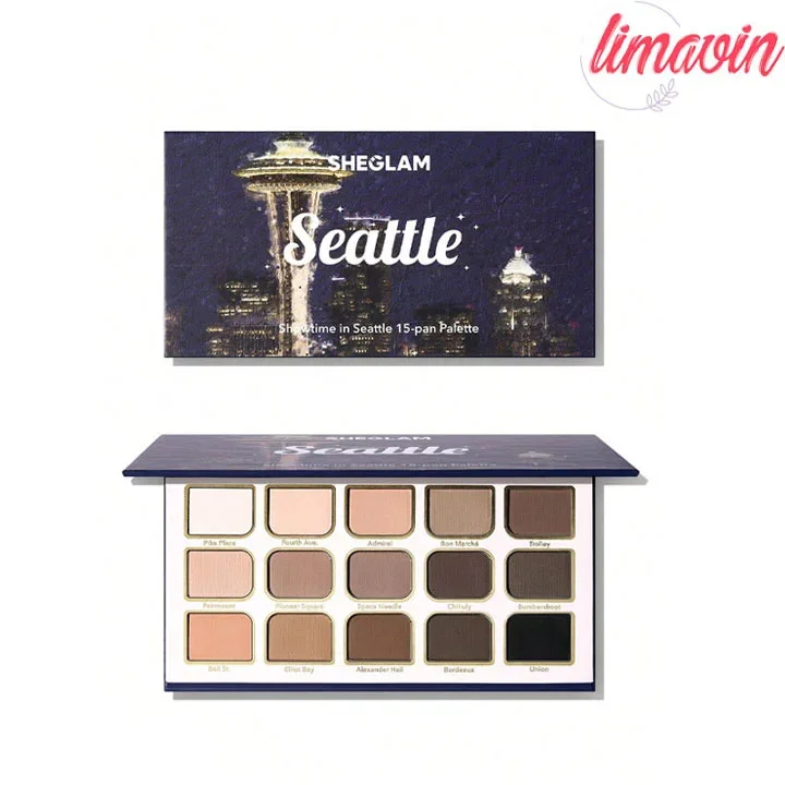 پلت سایه 15 رنگ شیگلم مدل Showtime in Seattle