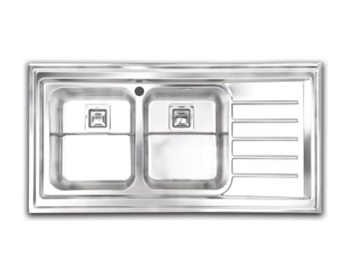 سینک ظرفشویی روکار کد 511S اخوان