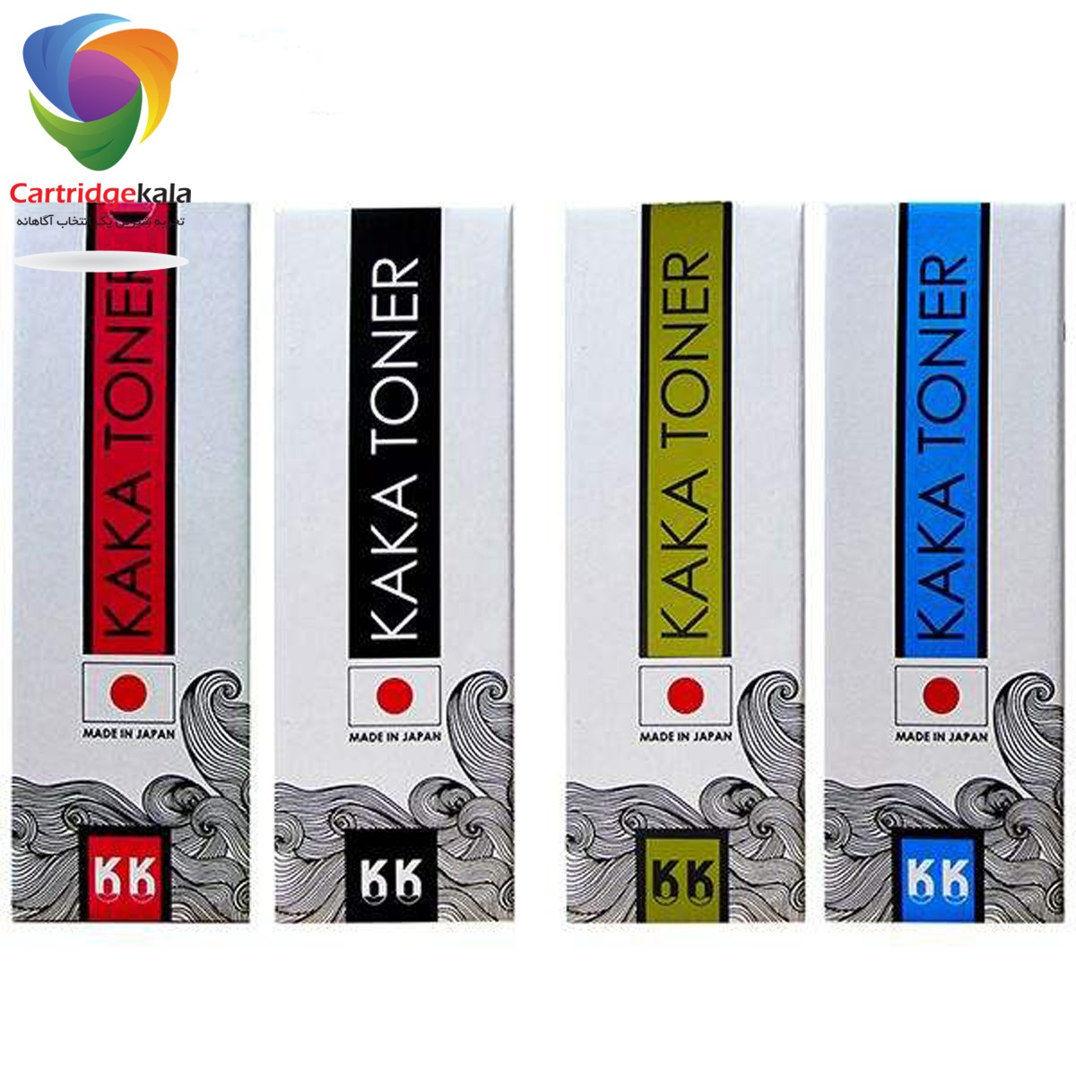 پودر شارژ 250 گرمی کاکا مدل KT4 مجموعه 4 عددی