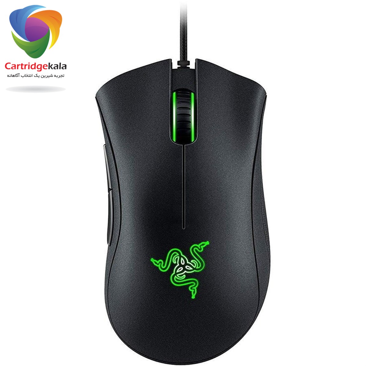 ماوس گیمینگ ریزر مدل مشکی DEATHADDER ESSENTIAL RZ01 black