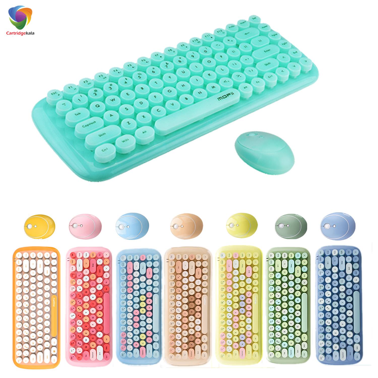 کیبورد و ماوس بیسیم مافی مدل CANDY