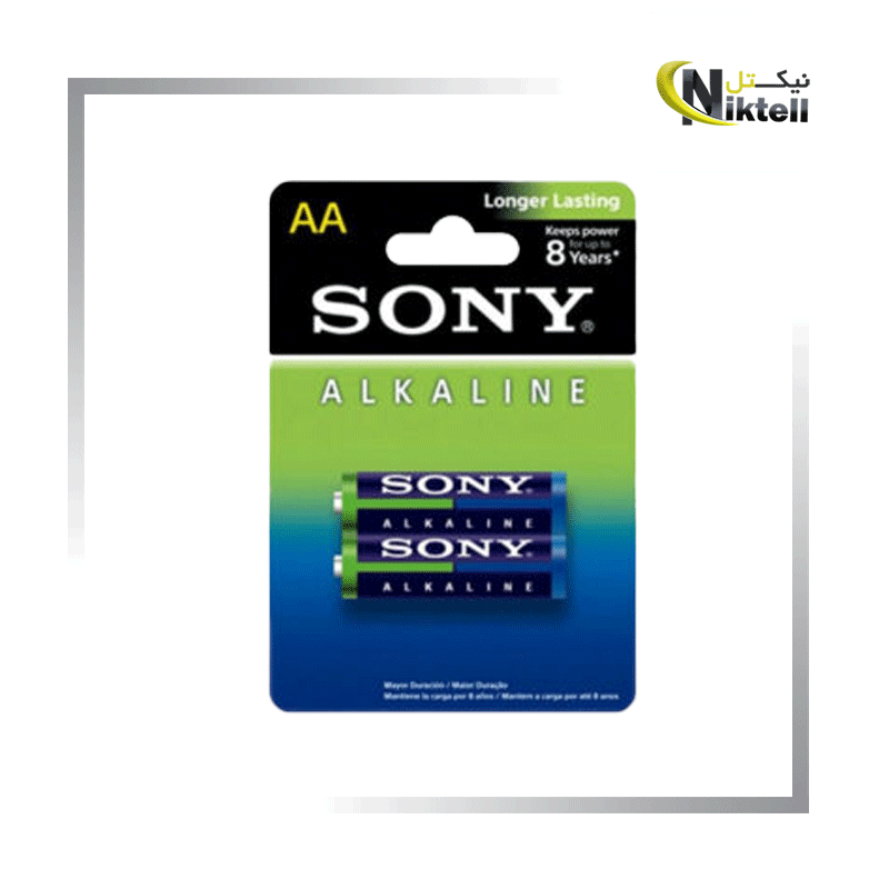 باتری قلمی آلکالاین سونی Sony مدل LR06 AA ولتاژ 1.5 ولت