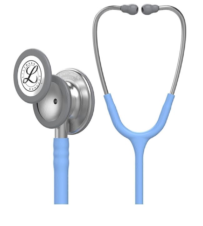 گوشی پزشکی لیتمن (Littmann) کلاسیک سه آبی نیلی (آبی یخی) کد 5630