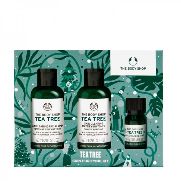 ست روتین پوستی تی تری بادی شاپ | The Body Shop Tea Tree Clearer Skin Kit