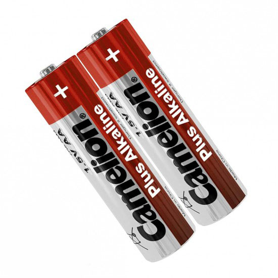 باتری قلمی کملیون مدل پلاس آلکالاین شیرینک کارت 2 عددی Camelion Plus Alkaline shrink AA Battery 2 Pack
