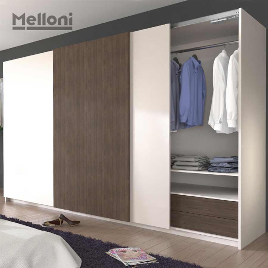 میکانیزم تاپ لاین رو کار سه درب با ارام بند سفید TopLine-2 ملونی