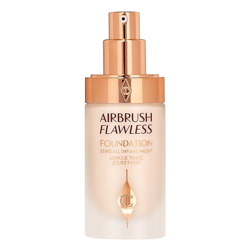کرم پودر ایربراش فلاولس شارلوت تیلبری | Charlotte Tilbury Airbrush Flawless Foundation
