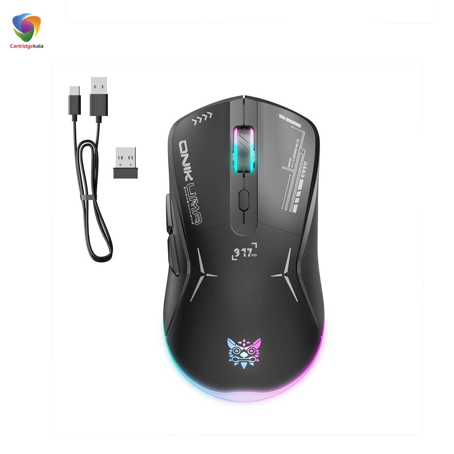 ماوس بی سیم گیمینگ اونیکوما مدل CW917 Dual Mode
