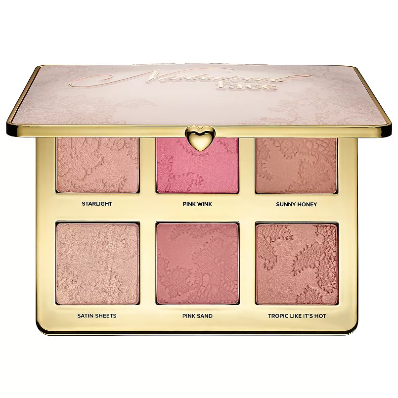 پالت رژگونه Natural Face توفیسد | Too Faced Natural Face Palette