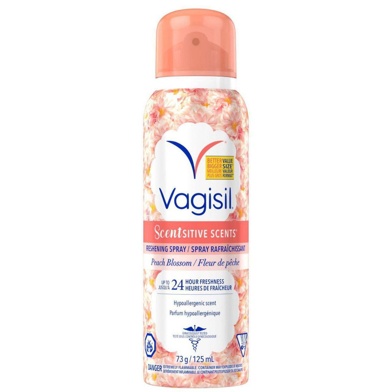 اسپری خوشبو کننده واژن وجیسیل | Vagisil Scentsitive Scents Freshening Spray