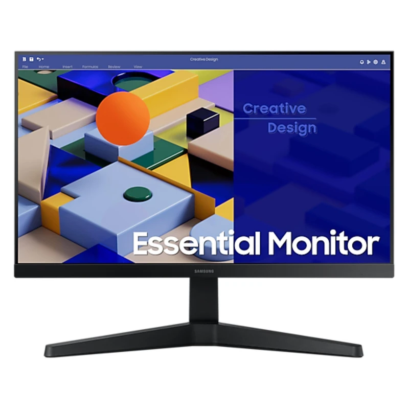 مانیتور 22 اینچ سامسونگ مدل Essential Monitor S3 S31C LS22C310EAMXUE رنگ مشکی