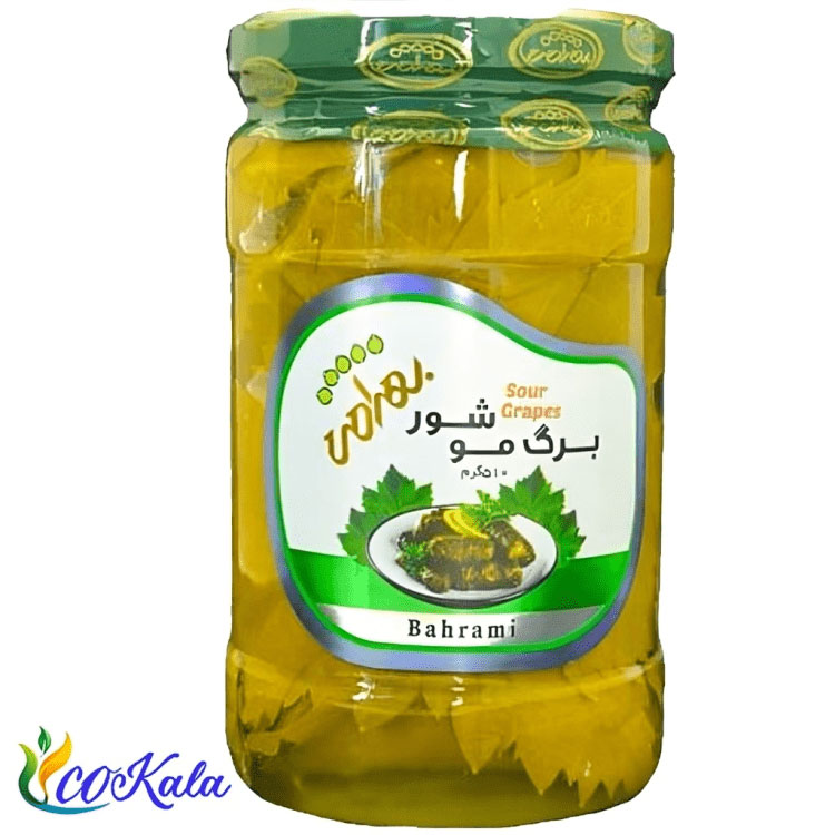 برگ مو شور بهرامی 510 گرمی